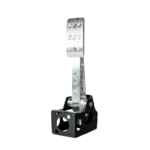 OBP Pro-Race V2 Floor Mounted Cockpit Fit 1 Pedal Unit (Clutch) - Silver OBP0045PRC