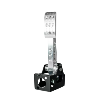 OBP Pro-Race V2 Floor Mounted Cockpit Fit 1 Pedal Unit (Clutch) - Silver OBP0045PRC