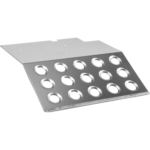 OBP Pro-Race V2 Floor Mounted Cockpit Fit 3 Pedal System - Silver 03 OBP0002PRC
