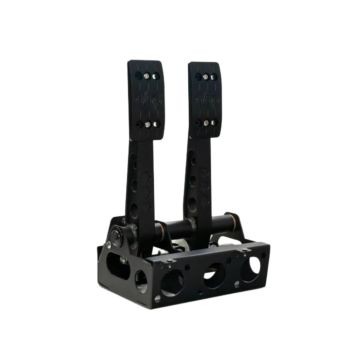 OBP Pro-Race V2 Floor Mounted Cockpit – 2 Pedal System (Brake & Clutch) - Black OBP0161PRC-B