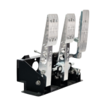 OBP Pro-Race V2 Kit Car Floor Mounted 3 Pedal System - Silver - OBPKCP101