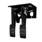 OBP Pro-Race V2 Top Mount - Underslung Bulkhead Fit 2 Pedal System (Brake & Clutch) - Black - 0161PRT-B