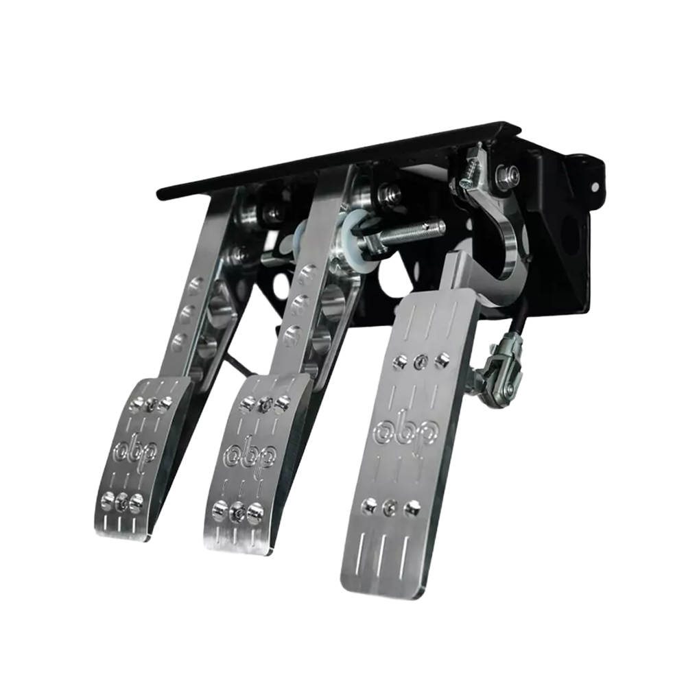 OBP Pro-Race V2 Top Mount / Underslung Bulkhead Fit 3 Pedal System OBP0002PRT