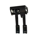OBP Pro-Race V2 Top Mount - Underslung Cockpit Fit 2 Pedal System (Brake & Clutch) - Black 02 - OBP0161PRTC-B