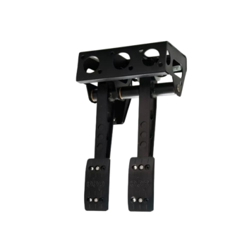 OBP Pro-Race V2 Top Mount - Underslung Cockpit Fit 2 Pedal System (Brake & Clutch) - Black - OBP0161PRTC-B