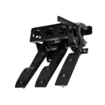 OBP Pro-Race V2 Top Mount - Underslung Cockpit Fit 3 Pedal System - Black - OBP0002PRTC-B