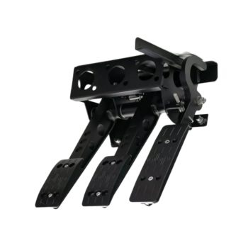 OBP Pro-Race V2 Top Mount - Underslung Cockpit Fit 3 Pedal System - Black - OBP0002PRTC-B