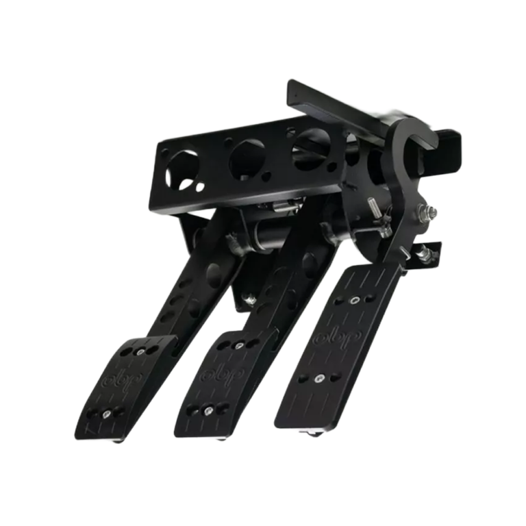 OBP Pro-Race V2 Top Mount - Underslung Cockpit Fit 3 Pedal System - Black - OBP0002PRTC-B