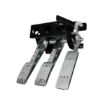 OBP Pro-Race V2 Top Mount - Underslung Cockpit Fit 3 Pedal System - Silver - OBP0002PRTC