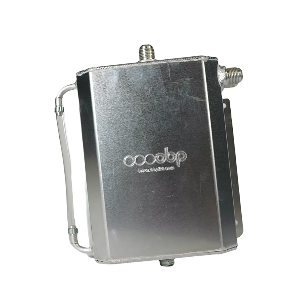 OBP Race Spec Oil Catch Tank (JIC Male Fittings) 02