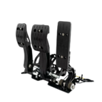 OBP Racing Series Floor Mounted Bulkhead Fit Pedal System - Black