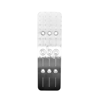 OBP Replacement Accelerator Pedal Pad - Silver