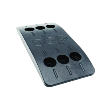 OBP Replacement Brake - Clutch Pedal Pad - Black