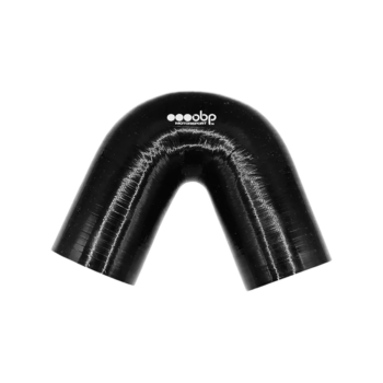 OBP Silicone Elbow Hose - 135 Degree - Black 03