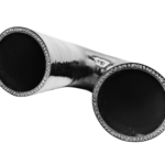 OBP Silicone Elbow Hose - 180 Degree - Black 05