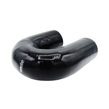 OBP Silicone Elbow Hose - 180 Degree - Black