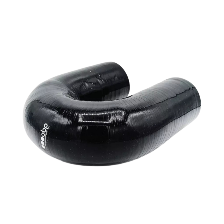 OBP Silicone Elbow Hose - 180 Degree - Black