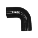 OBP Silicone Elbow Hose - 90 Degree - Black 02
