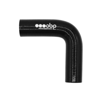 OBP Silicone Elbow Hose - 90 Degree - Black