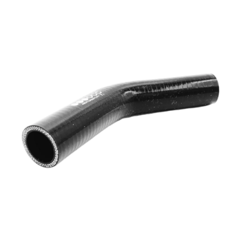 OBP Silicone Elbow Hose - Black - 45 Degree 02