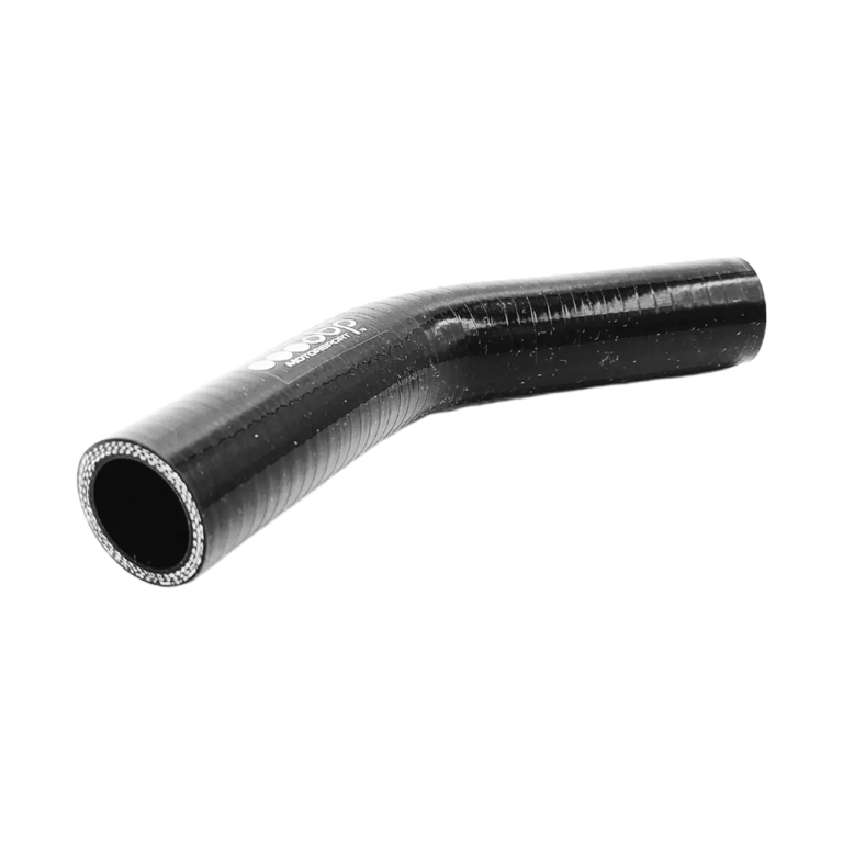 OBP Silicone Elbow Hose - Black - 45 Degree 02