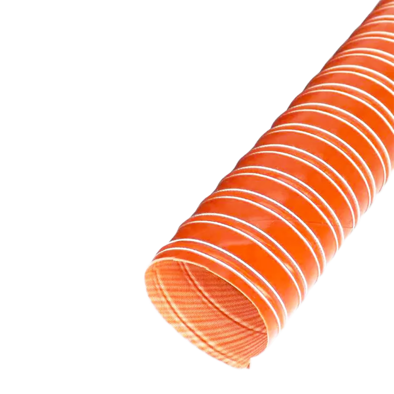OBP Single Layer Brown Silicone Coated Ducting Hose