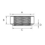 OBP Stainless Steel JIC / AN Female Fittings - Diagram