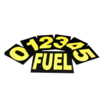 OBP Standard Pit Board Numbers - Yellow
