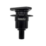 OBP Steering Wheel Quick Release Hub - 3 Hole Weld-on - Black