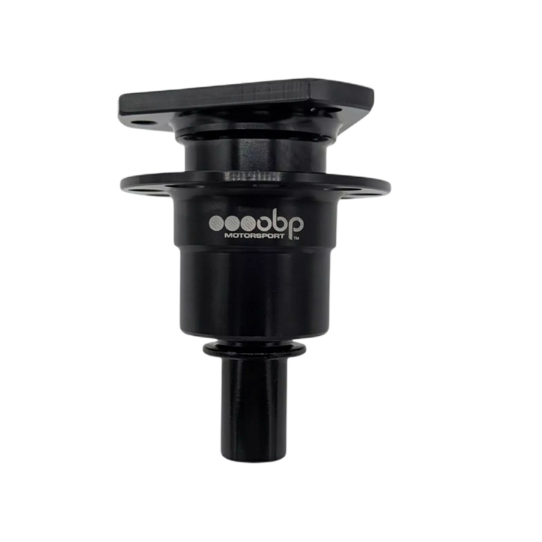 OBP Steering Wheel Quick Release Hub - 3 Hole Weld-on - Black