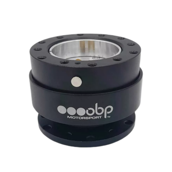 OBP Steering Wheel Quick Release Hub - Black 02