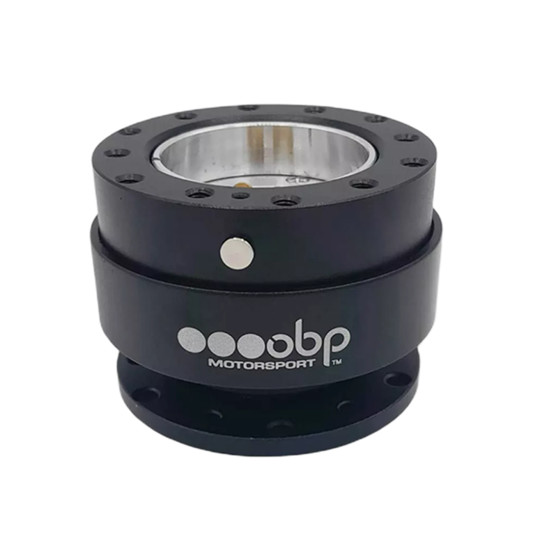 OBP Steering Wheel Quick Release Hub - Black 02