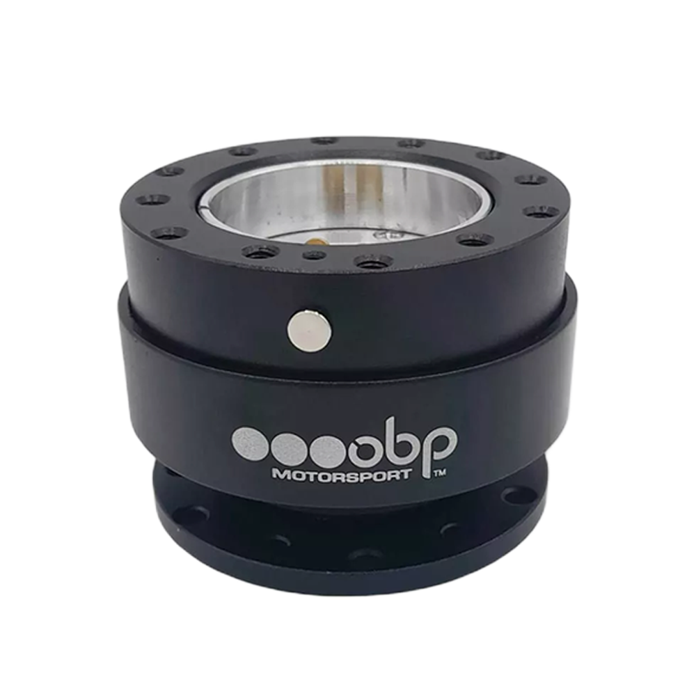OBP Steering Wheel Quick Release Hub - Black 02