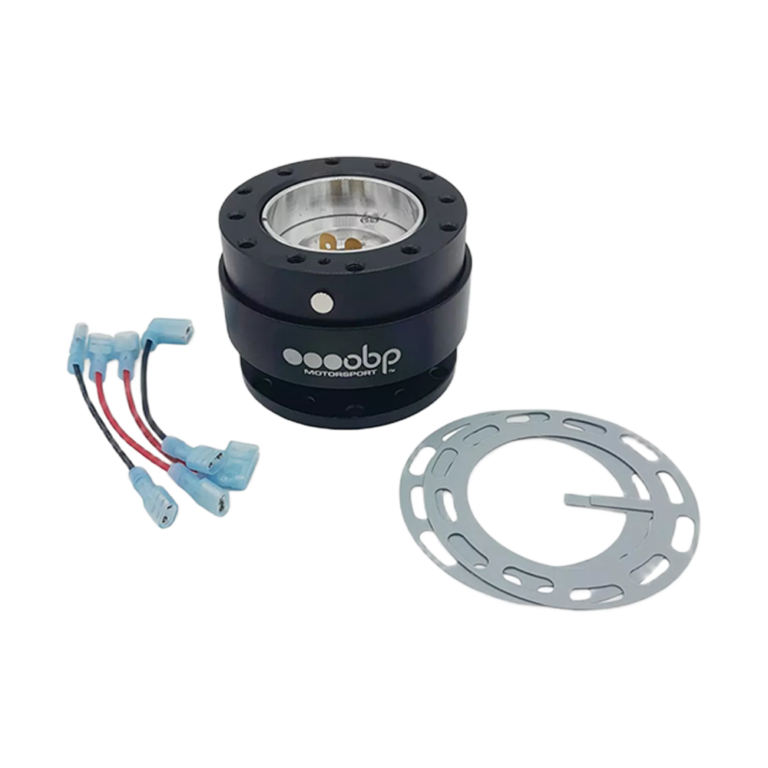 OBP Steering Wheel Quick Release Hub - Black