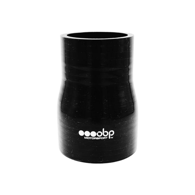 OBP Straight Reducer Couplings Silicone Hose - Black