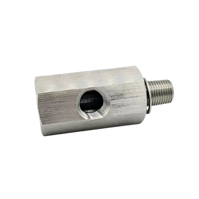 OBP T Piece Oil Pressure Adaptor - Stainless Steel