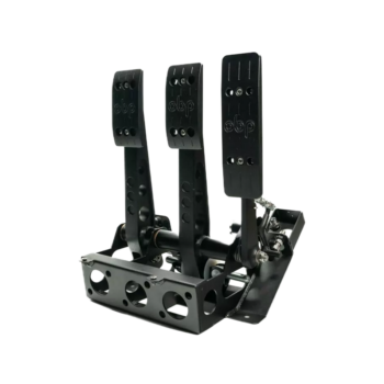 OBP Track-Pro V2 Floor Mount Cockpit Fit 3 Pedal System - Black Pedal OBP0331-B
