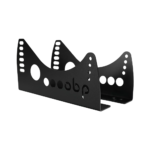 OBP Universal Fixed Seat Brackets (Pair) - Black