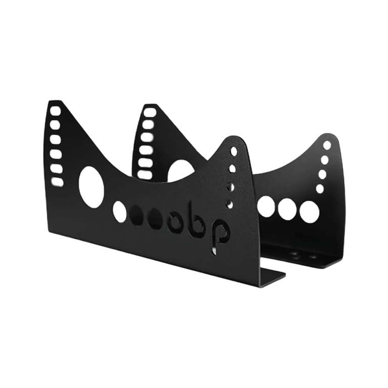 OBP Universal Fixed Seat Brackets (Pair) - Black