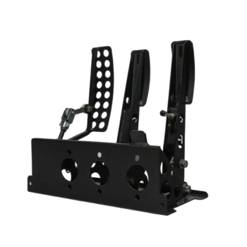 OBP Victory+ Floor Mounted Bulkhead Fit 3 Pedal System - OBPVIC01 Black 02