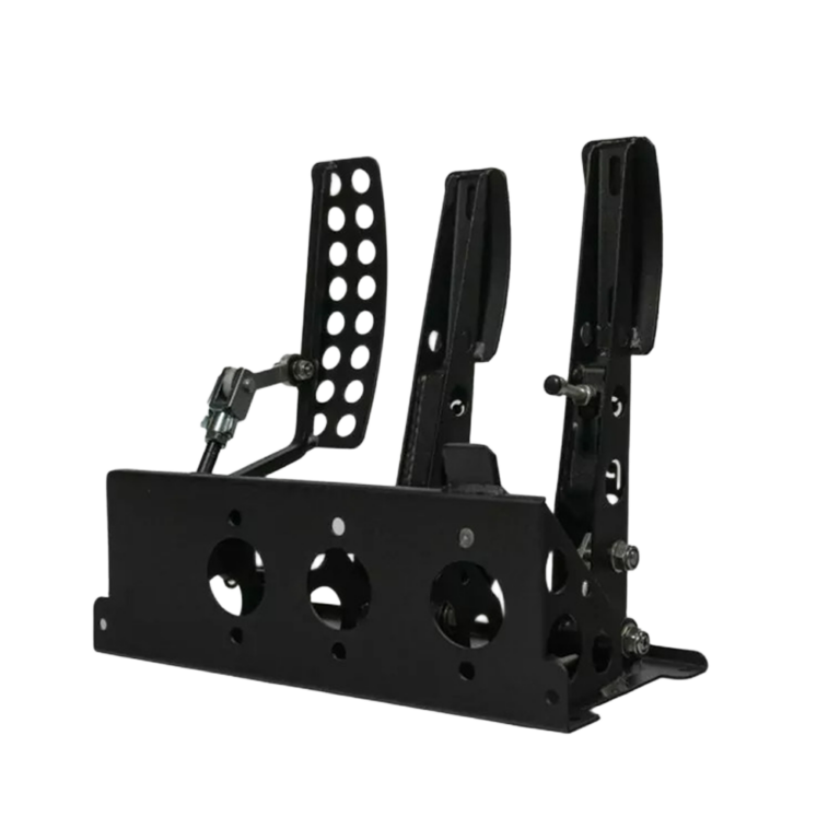OBP Victory+ Floor Mounted Bulkhead Fit 3 Pedal System - OBPVIC01 Black 02