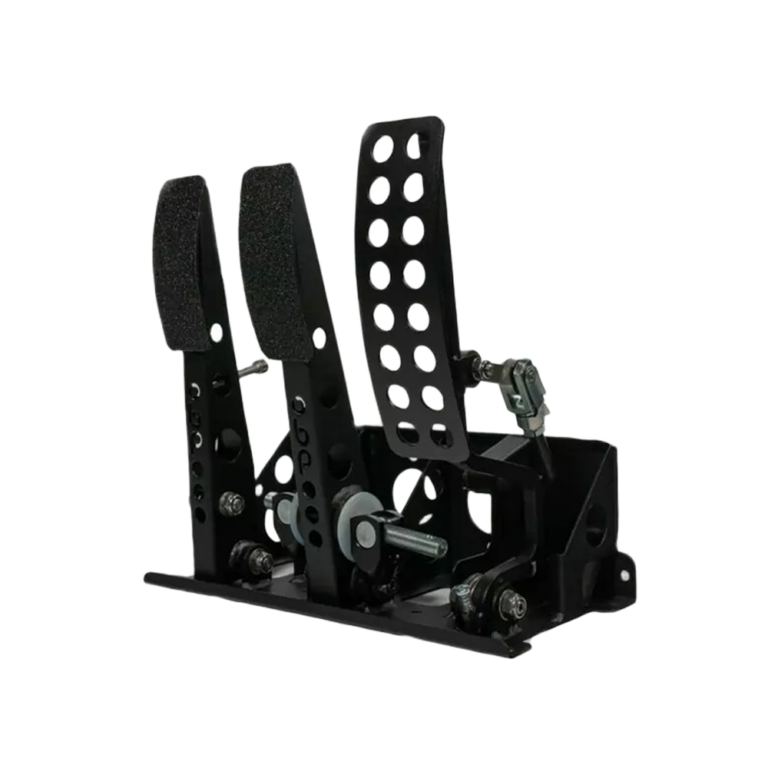 OBP Victory+ Floor Mounted Bulkhead Fit 3 Pedal System - OBPVIC01 Black