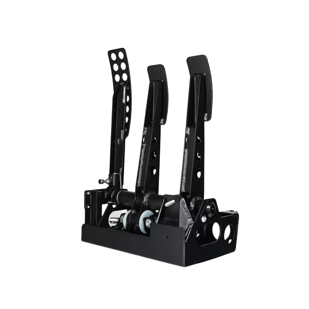 OBP Victory Floor Mounted Cockpit Fit 3 Pedal System - Black 02 - OBPVIC40