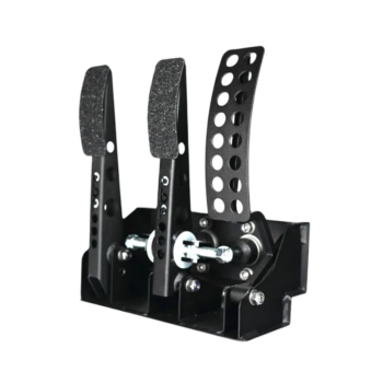 OBP Victory / Kit Car Floor Mounted 3 Pedal System - Cable Clutch - Black OBPKC011