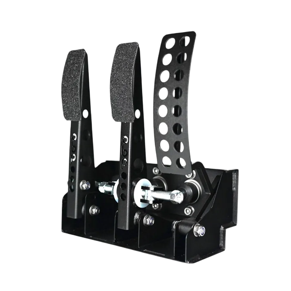 OBP Victory / Kit Car Floor Mounted 3 Pedal System - Hydraulic Clutch - Black OBPKC001